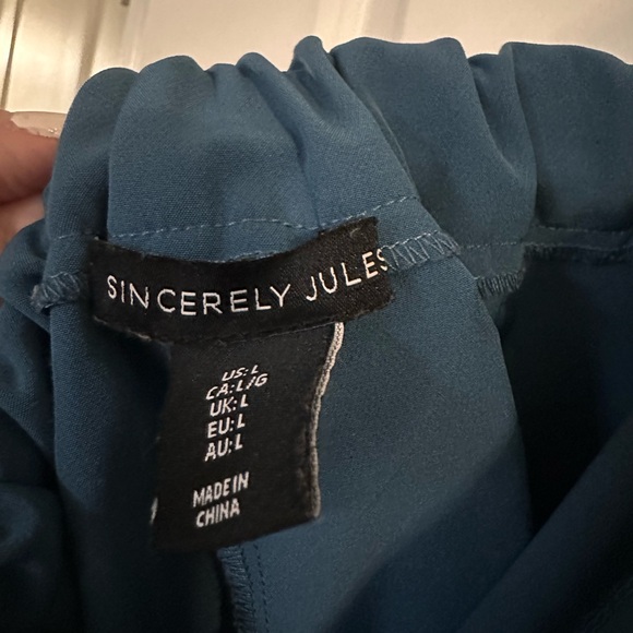 Sincerely Jules blue shorts - Picture 4 of 4